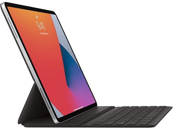 Apple Smart Keyboard Folio: iPad Keyboard case for iPad Pro 12.9‑inch (3rd, 4th, 5th, 6th Generation), Two Viewing Angles, Front and Back Protection, US English - Black (Open Box)