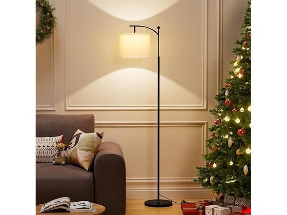 60" Floor Lamp With 3 Color Temperatures