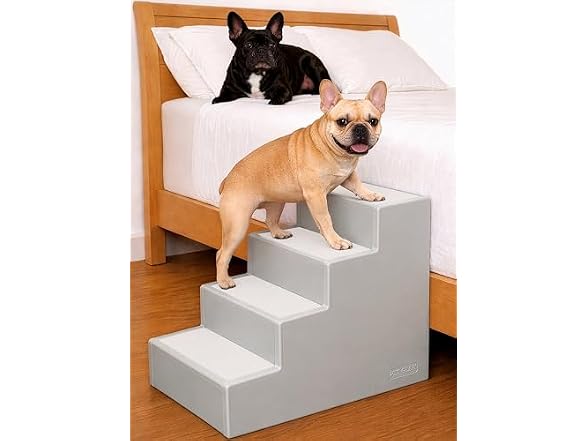 Pet Gear Pet Step IV Pet Stairs, Platinum