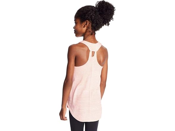 C9 Girls Keyhole Tank Coral Heather (L)