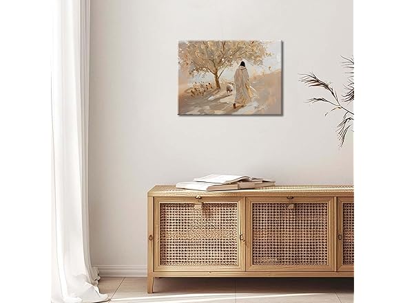 GGX Jesus Leaves the 99 Sheep Wall Art