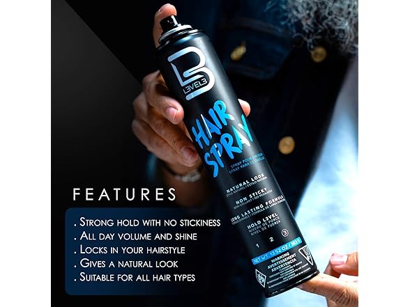Level 3 Hair Spray, 13.52 oz, 3 Pack