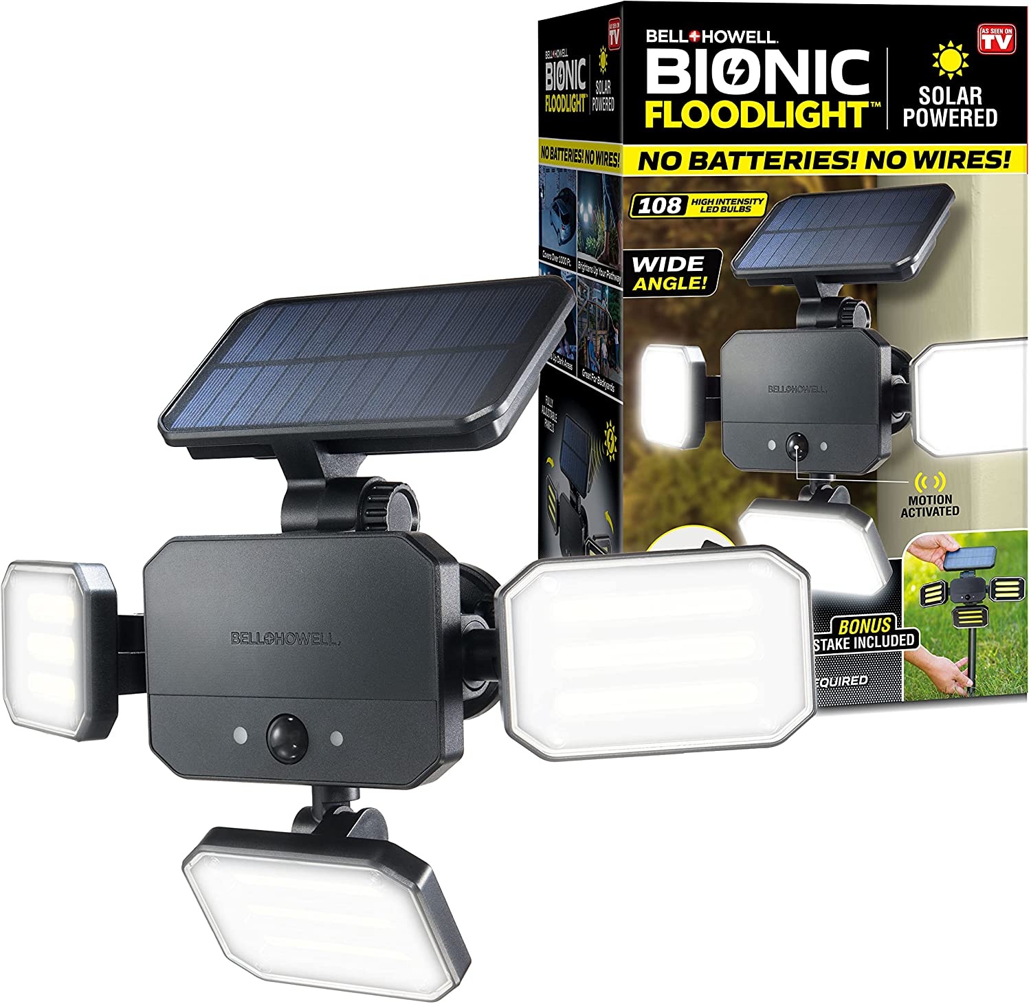 1 or 2-Pk Bionic Floodlight - Gallery 7
