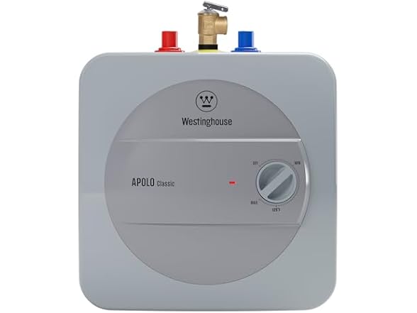 Westinghouse Electric Mini Tank Water Heater - 1.3 Gallon Po (Open Box)