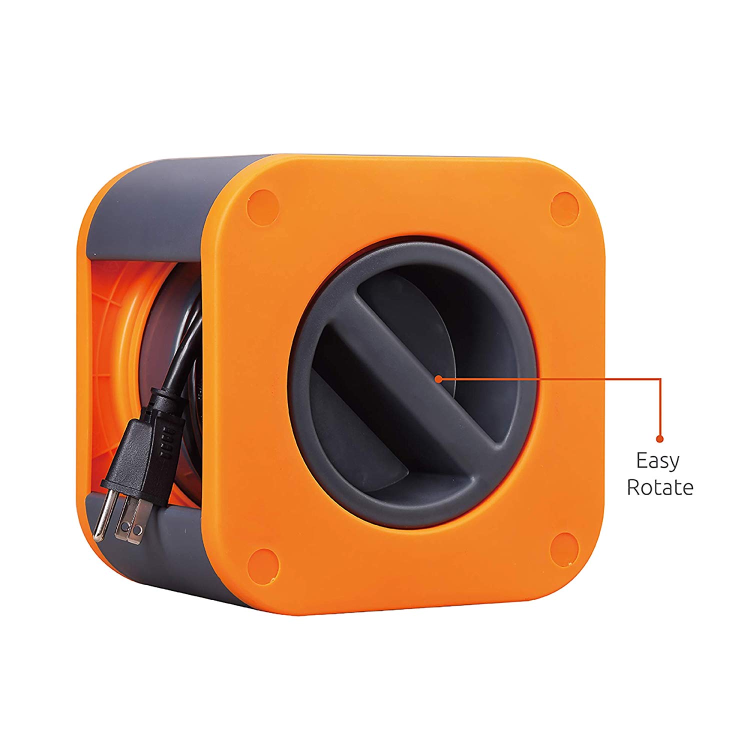 Link2Home 25' 16AWG Extension Cord Reel - Gallery 12