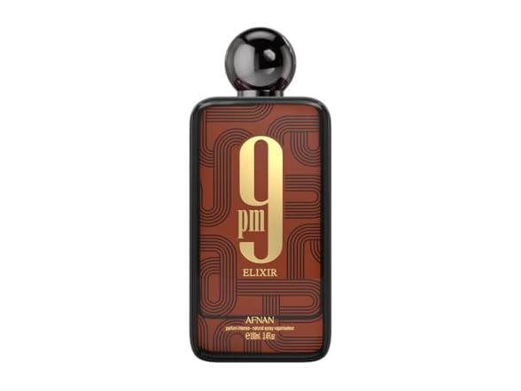 Afnan 9 PM Elixir - Parfum Intense - 3.4 Fl. Oz (JPG Le Male Elixir Absolu Twist)