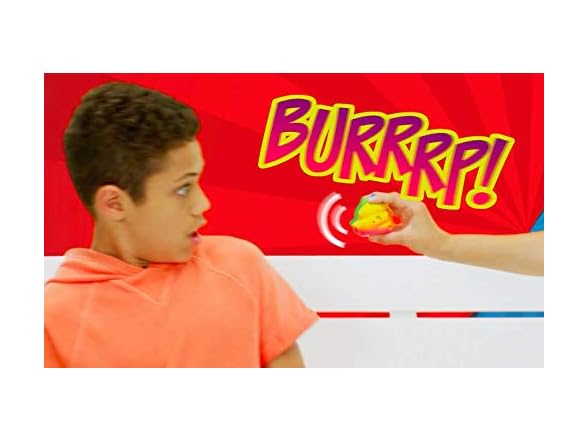 Mojimoto Unicorn and Cheeseburger Repeating Talk-Back Toy