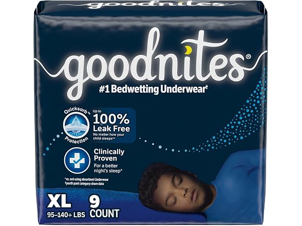GoodNites Youth Absorbent Underwear