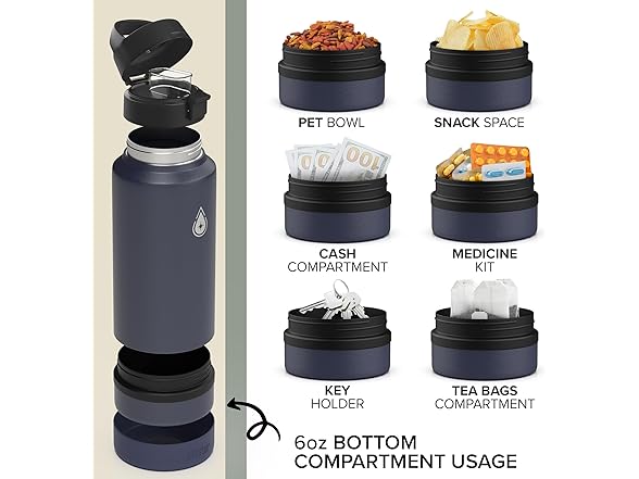 Fruit Infuser Water Bottle - Hot & Cold