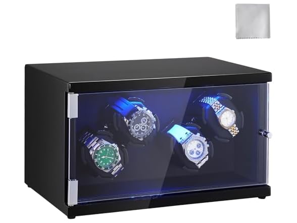 Watch Winder, Watch Winder for 4 Men's and