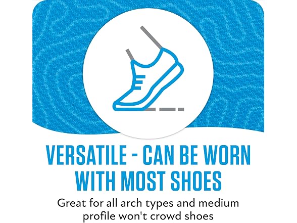 Sof Sole Walking Insoles Trim to Fit Medium