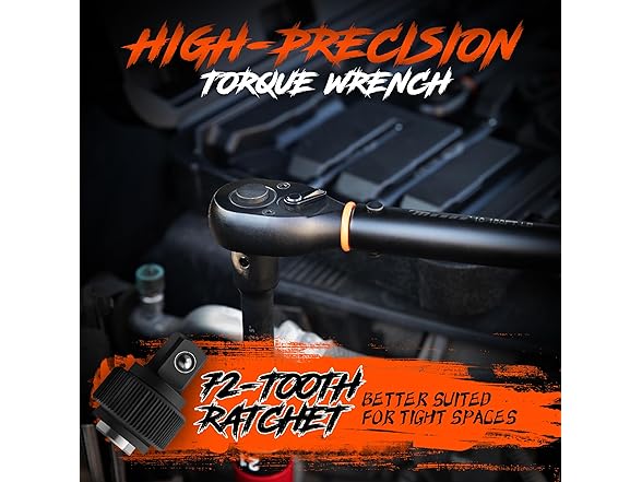 MESGS 6PCS Torque Wrench Set - Gallery 3