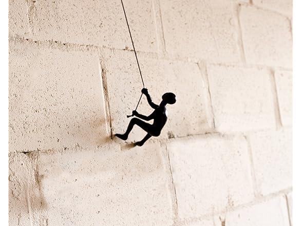 Climbing Man Wall Art for Home Décor