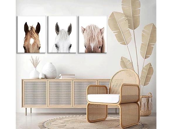 Horse Canvas Modern Wall Art