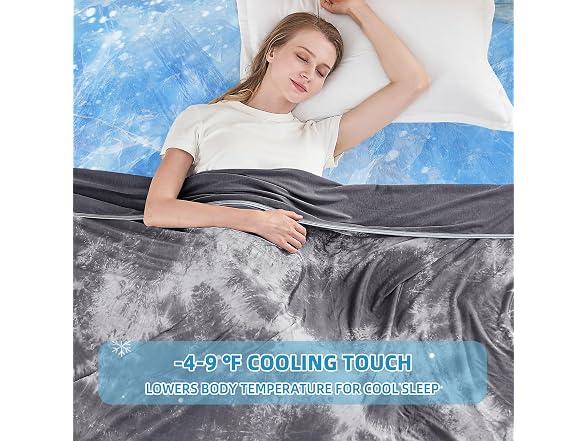 inhand Cooling Blanket Gray