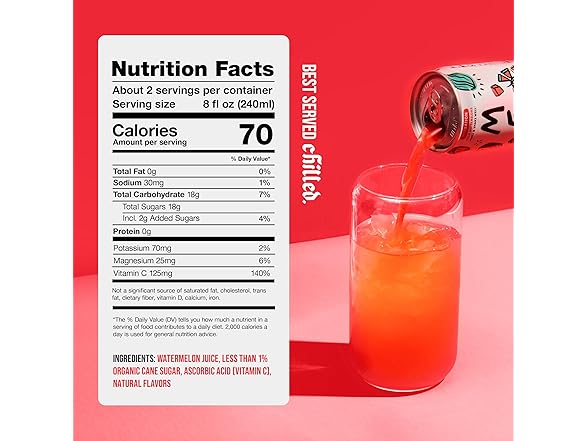 12PK Mela Watermelon Water - Watermelon Juice