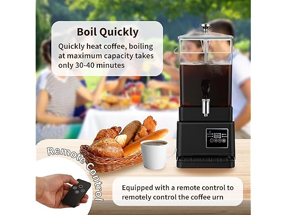 10L 65 Cup Commercial Coffee Maker 