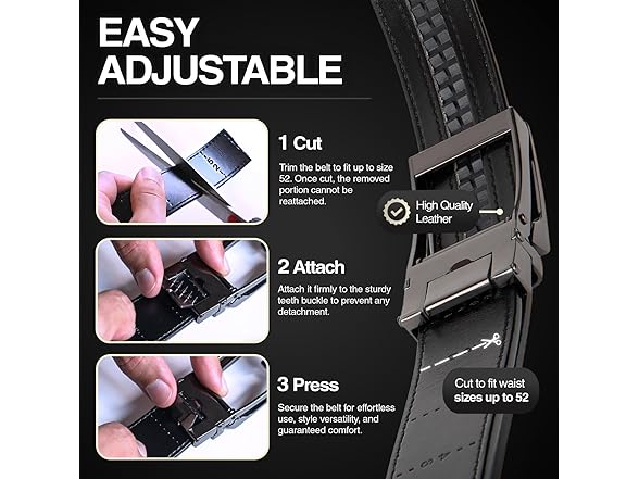 Carlo Fellini CB-CF-5010-BRB One Size - 28"-52" Waist Mens