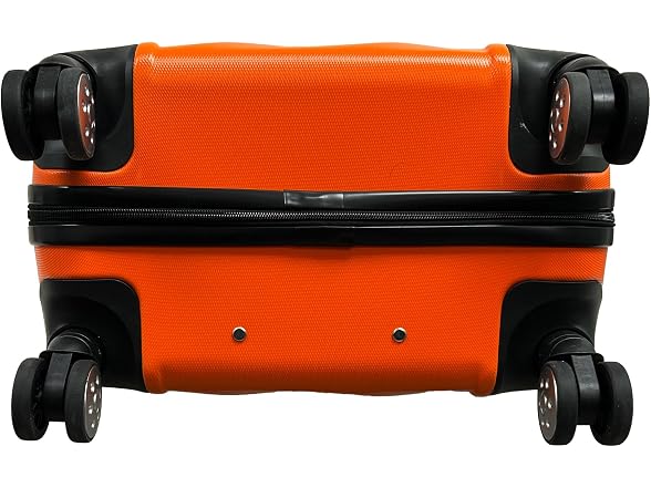 Tucci Italy Storto 3Pc Hardside Spinner Luggage Set Orange