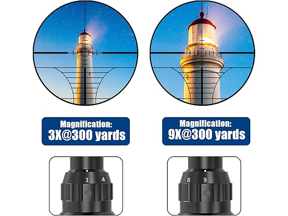 UUQ 3-9×40 Rifle Scope