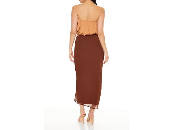Forever 21 (M) Chiffon Midi Skirt