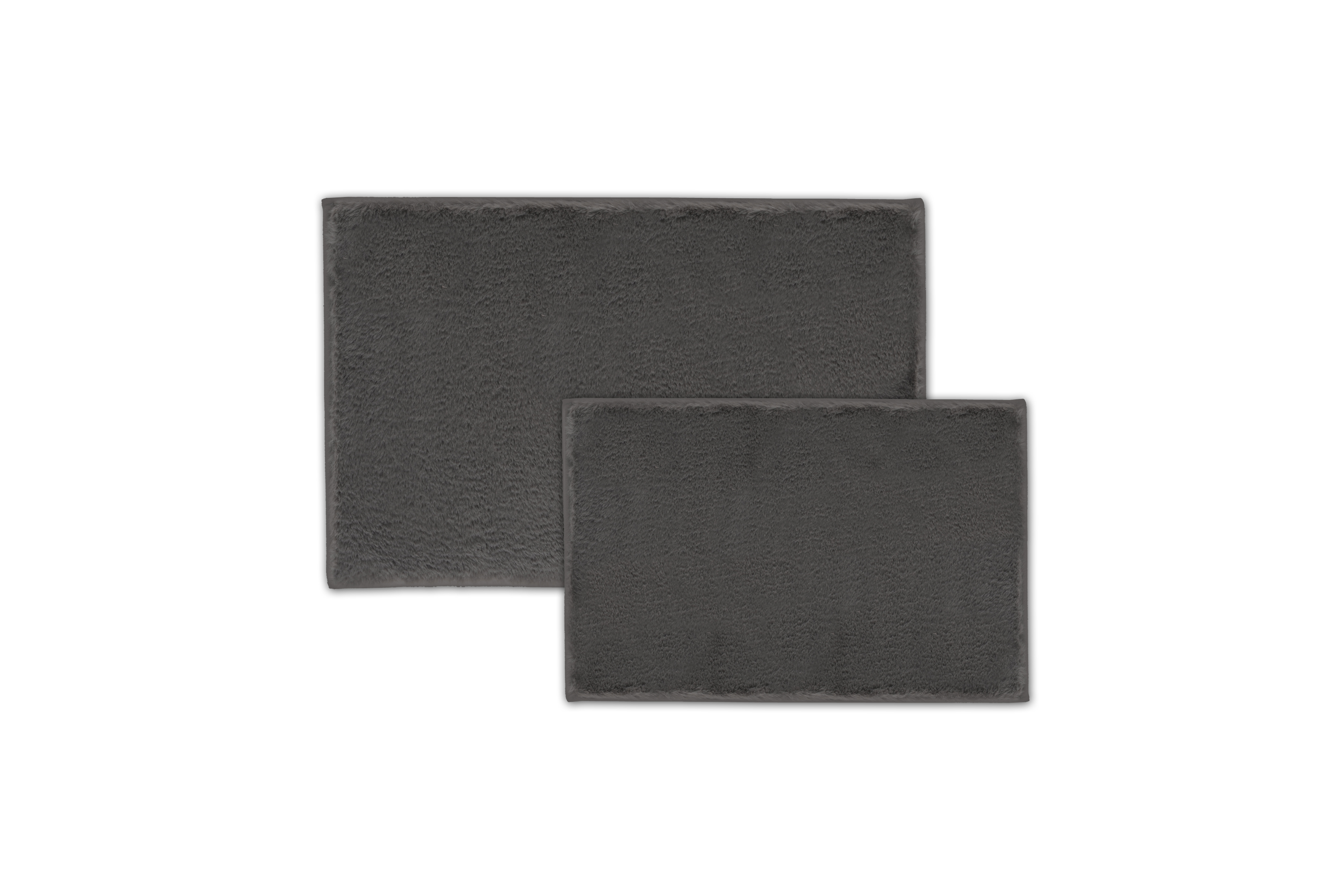 Bibb Home 2-Piece Faux Fur Bath Mat Set - Gallery 15