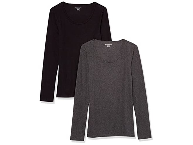 Amazon Essentials Women Long Sleeve Rib Sweater - Gallery 10