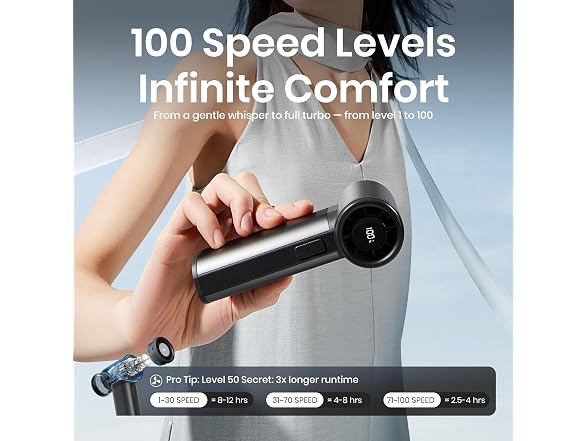 Sowmow Silver Handheld Turbo Fan