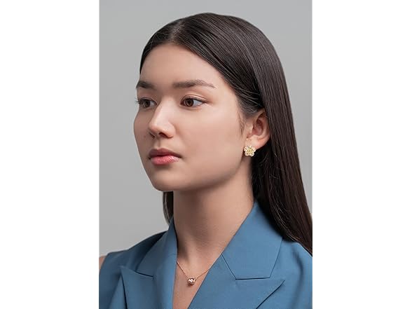 Yellow Melissa Flower Earrings