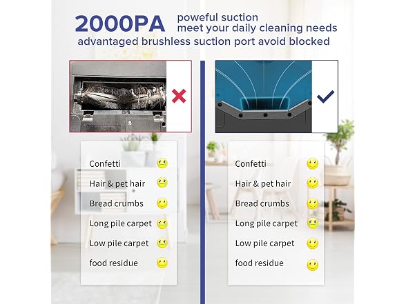 OKP K3 Robot Vacuum Cleaner, Blue