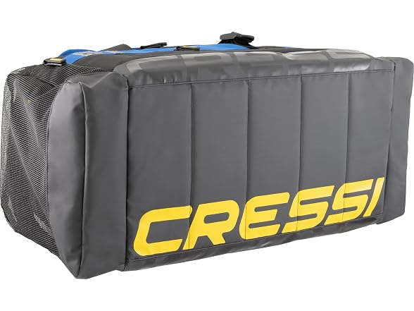 Cressi Olimpia Sport & Gym Duffel Bags, Black/Blue, 45 L