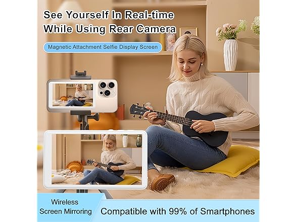 Selfie Monitor Screen