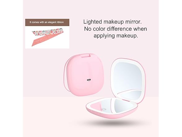 YABAHU Dual-Side Illuminating Beauty Mirror