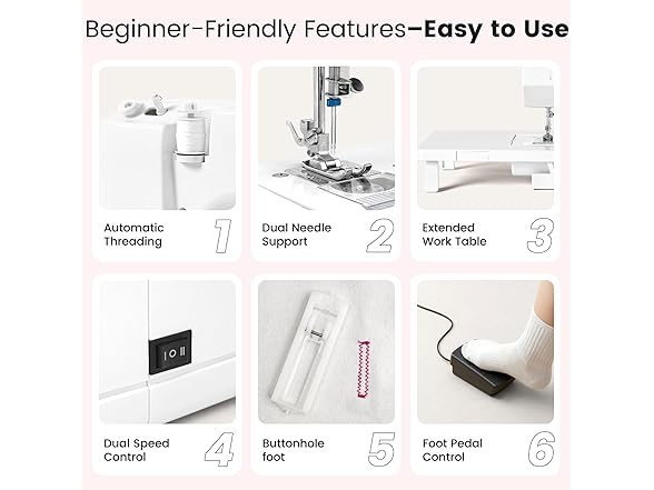 Portable Mini sewing machine