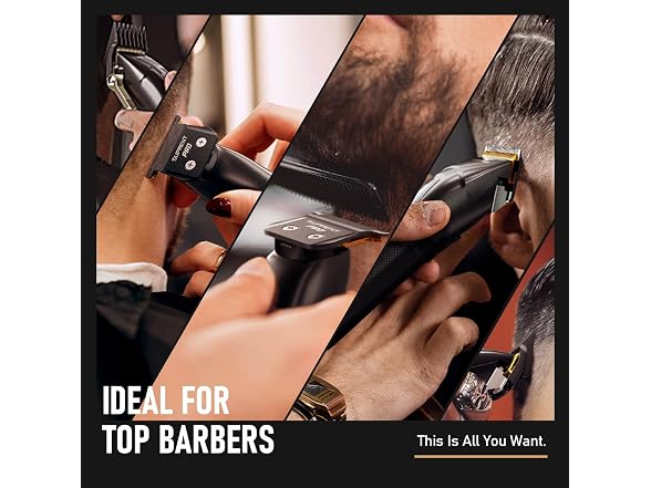 Suprent Pro Professional Hair Clippers Men USB C