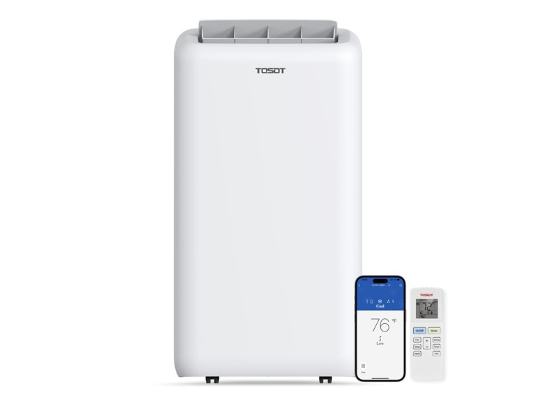 TOSOT 14,000BTU (10,000 BTU SACC) PAC WiFi White