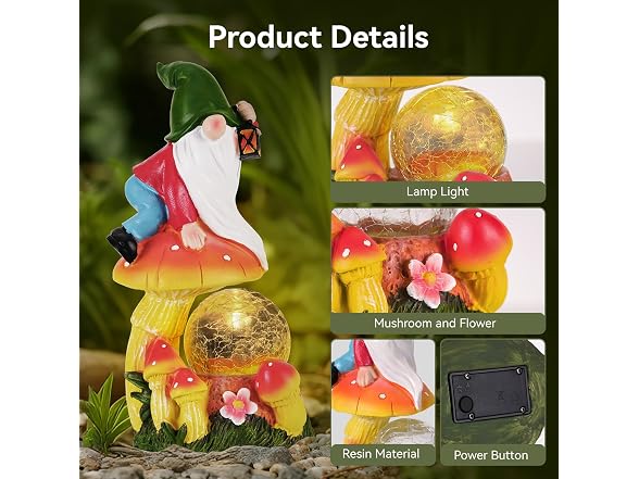 Paxato Garden Gnomes Outdoor Statues