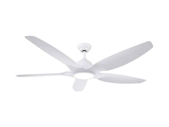 Newday 60" White Ceiling Fan