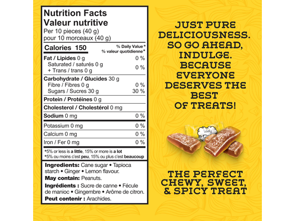 Ginger Chews Variety Pack | (6 Pack)