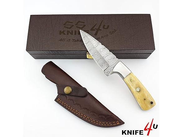 Vetus Knives Hunting Knife 4"