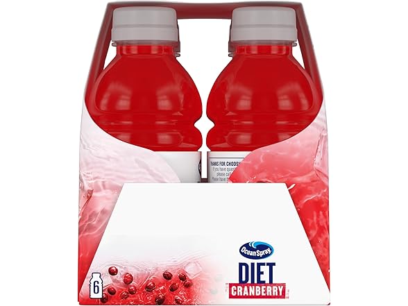 6PK Ocean Spray Juice Drink 10 Ounce Bottle s