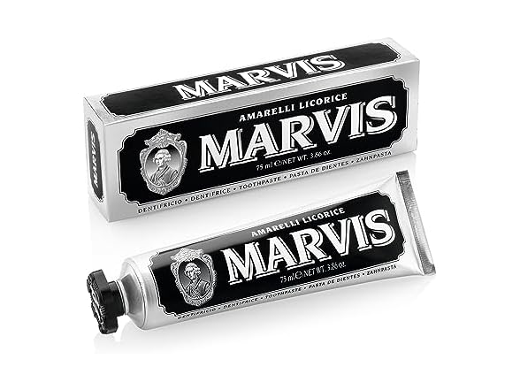 Marvis Amarelli Licorice Toothpaste