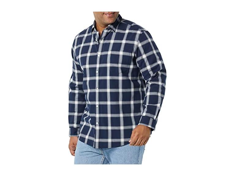 Navy/White, Buffalo Plaid