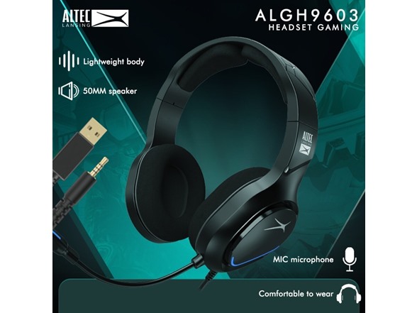 Altec Lansing ALGH9603 LED Wired Gaming Headset