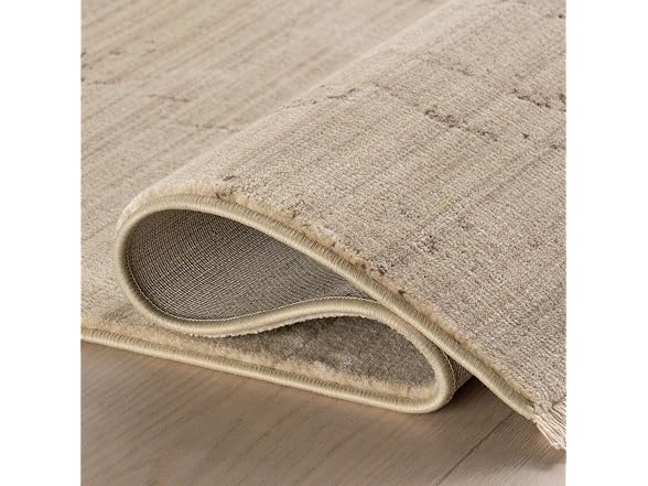 nuLOOM Dehlila Abstract Rug 5x8 Beige