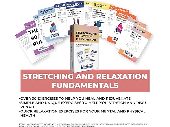 Pain-Free Fitness (30+ Cards) Gentle
