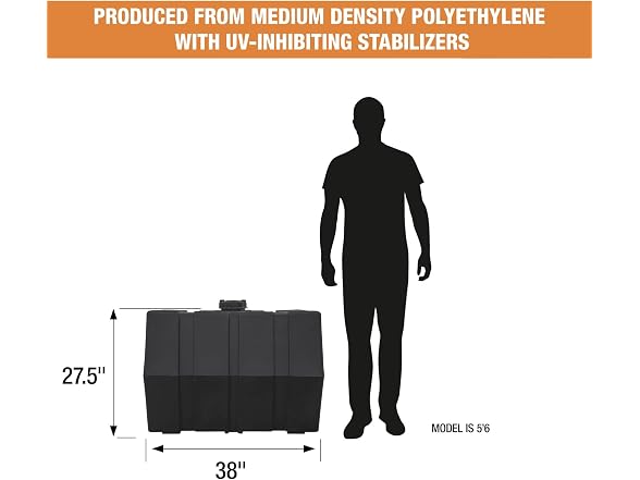 RomoTech 82123925 100 Gallon Water Tank