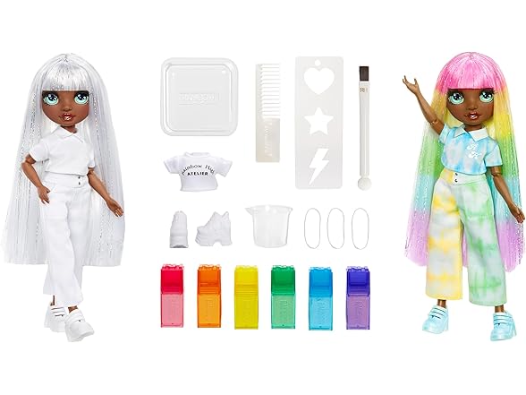 Rainbow High Watercolor & Create Fashion DIY Doll