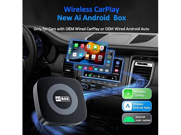WhyBox Ai Box Wireless Carplay Adapter