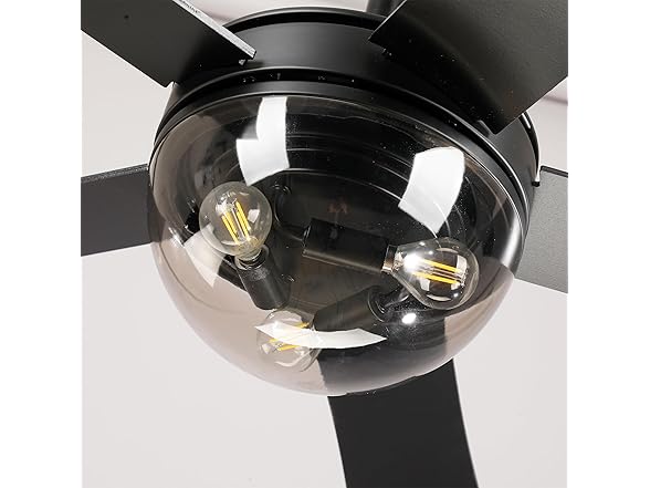 Parrot Uncle F6041 52 Inch Ceiling Fan with Light